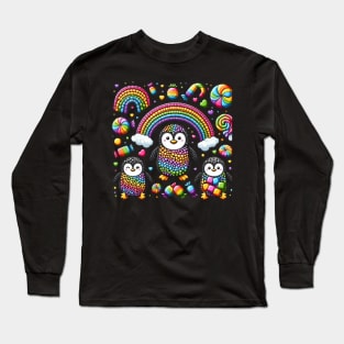 Candy Penguins II Long Sleeve T-Shirt